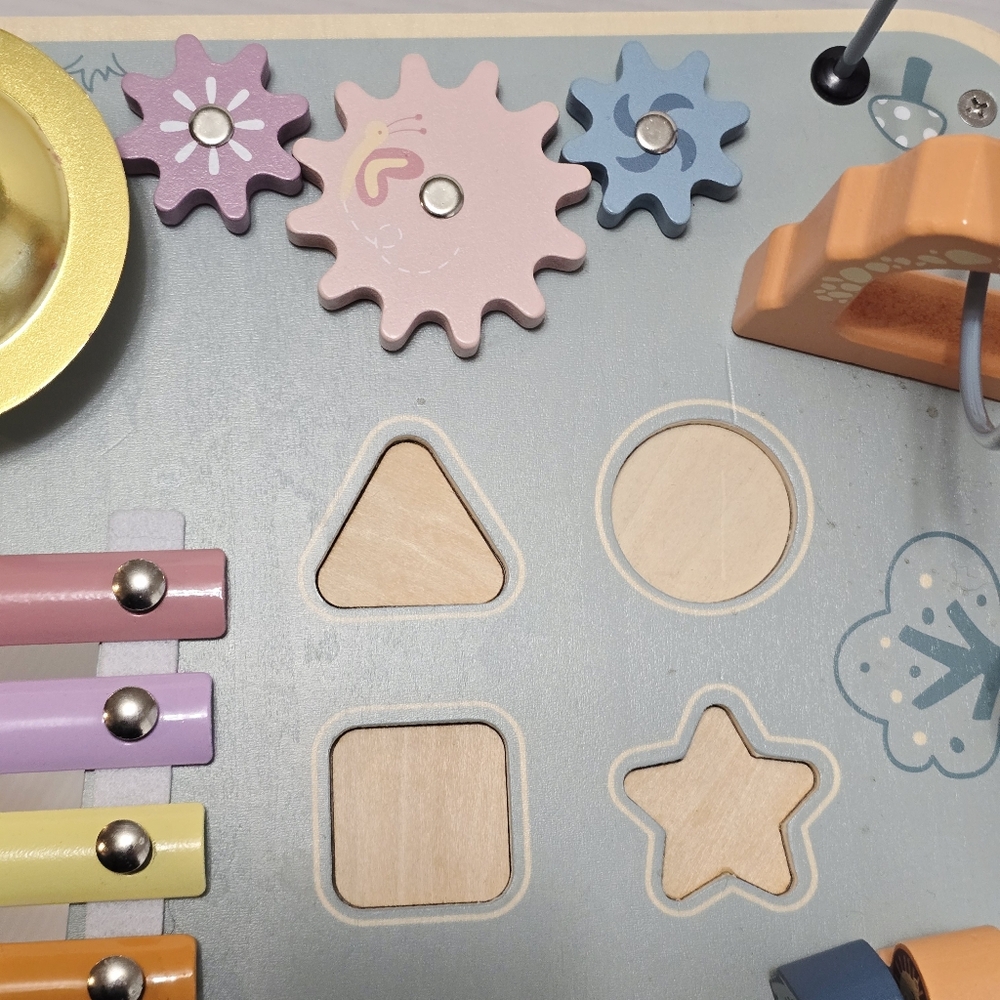 PolarB Wooden Multi Function Activity Table - Picture 8 of 15